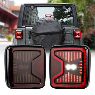 For Jeep JL led tail light Reverse/Running/Turning/Brake stop light for Jeep Wrangler JL Rubicon 2018 2019 2020 tail led lamp